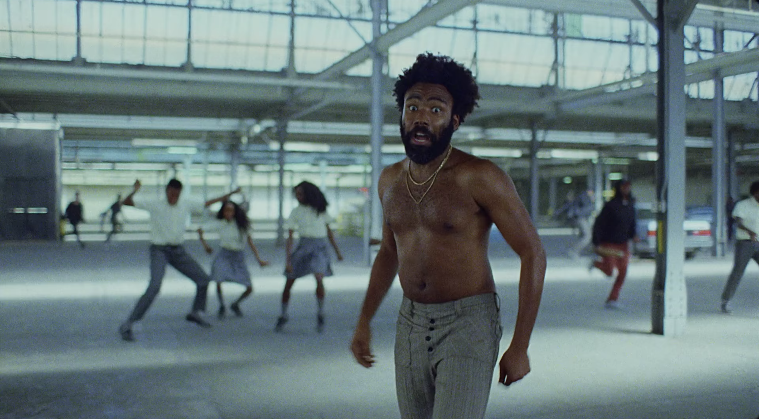 Песня 1 америка. Чайлдиш Гамбино this is America.